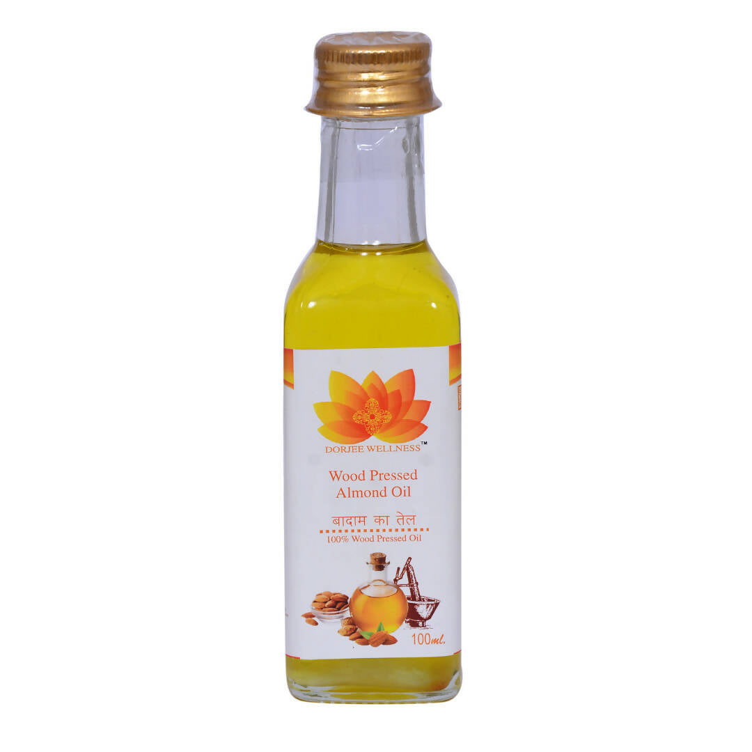Buy Dorjee Wellness Wood Pressed Almond Oil from DrMediCart, Ship from India to USA