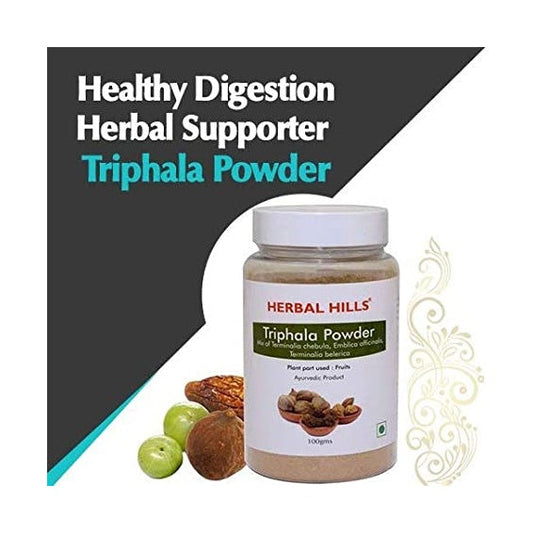Buy Herbal Hills Ayurveda Triphala Powder from DrMediCart, Ship from India to USA