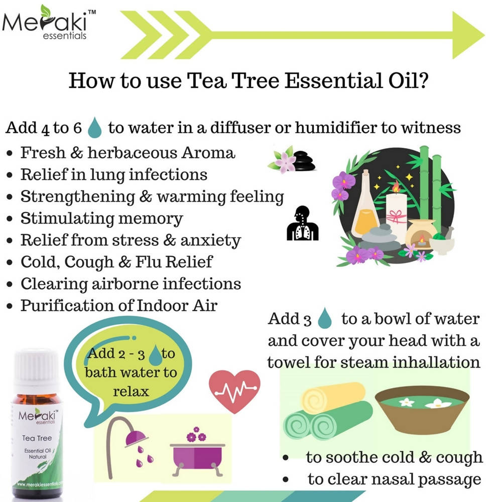 Meraki Essentials Tea Tree Essential Oil