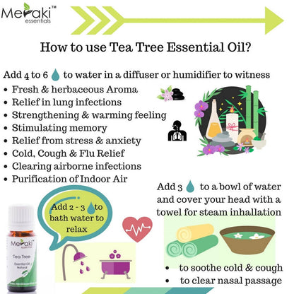 Meraki Essentials Tea Tree Essential Oil