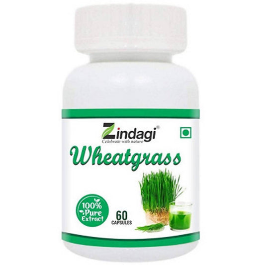 Buy Zindagi Wheatgrass Capsules from DrMediCart, Ship from India to USA