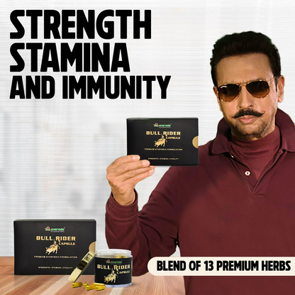 A R Ayurveda Bull Rider Capsules