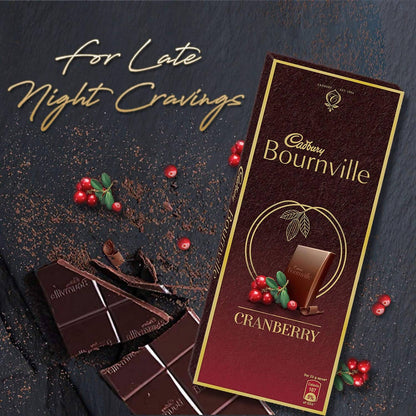 Cadbury Bournville Cranberry Dark Chocolate Bar