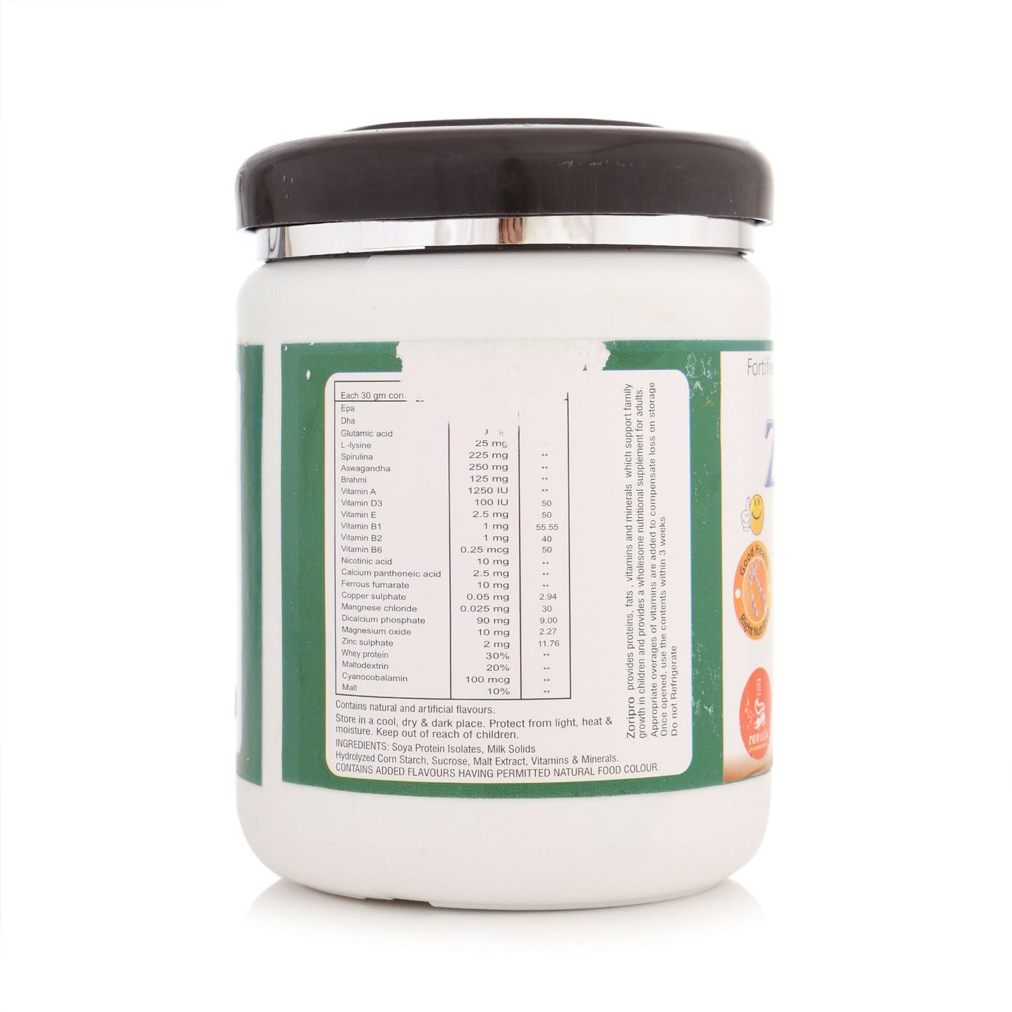 Zorilla Life Science Zoripro Protein Powder - Chocolate I Multivitamin I Multimineral I Anti-Oxidant for all ages I with Power of Herbs