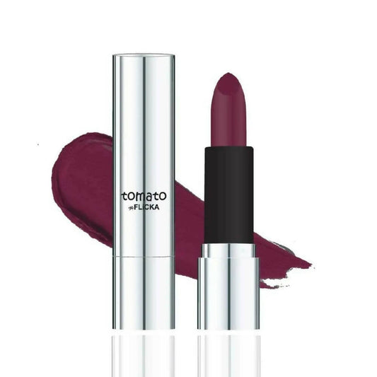 Buy Flicka Tomato Maroon Matte Finish Lipstick Shade 09 from DrMediCart, Ship from India to USA