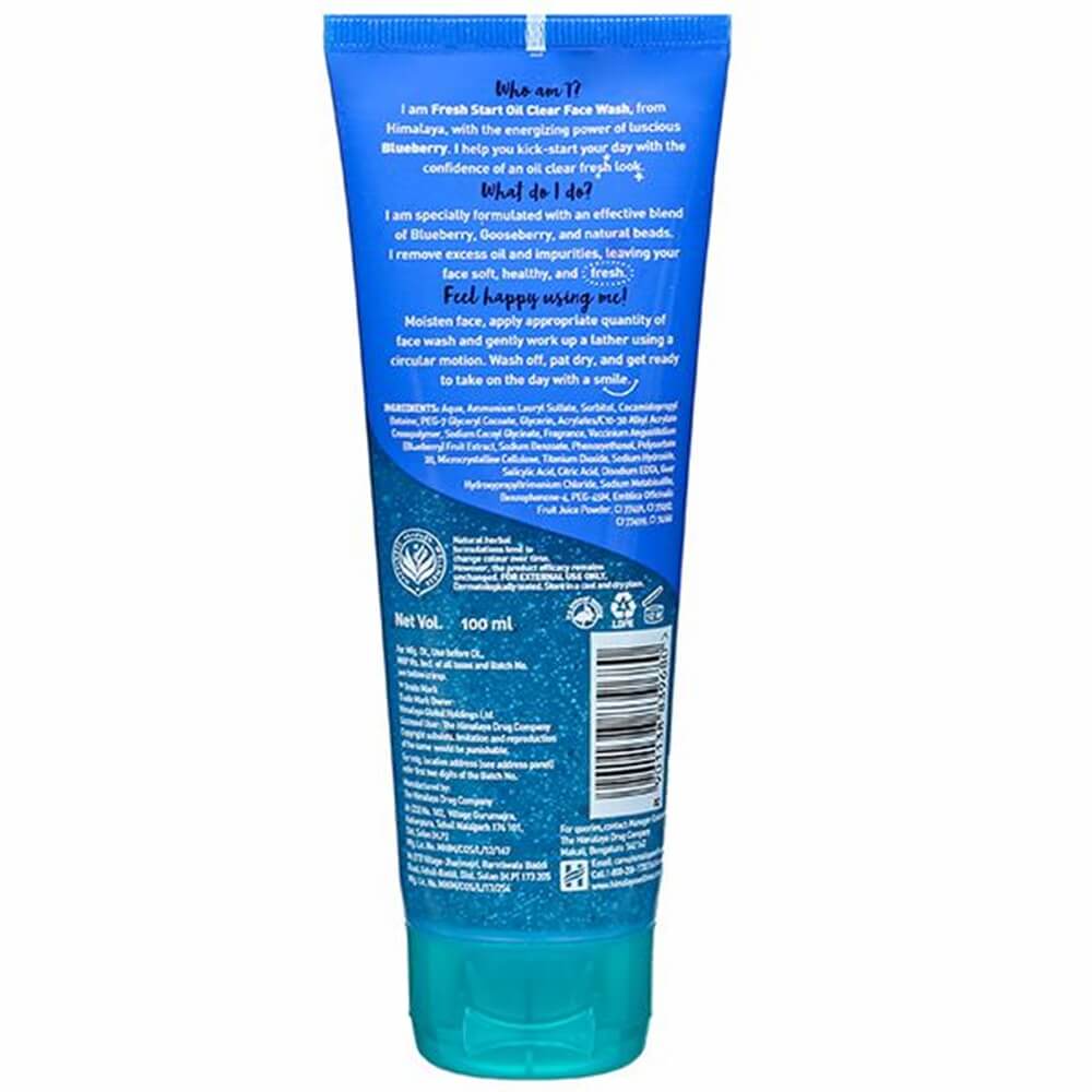 himalaya fresh start oil clear blueberry face wash buy in usa