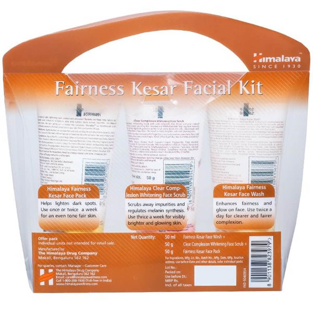 Himalaya Herbals Fairness Kesar Facial Kit, 150g - DrMediCart