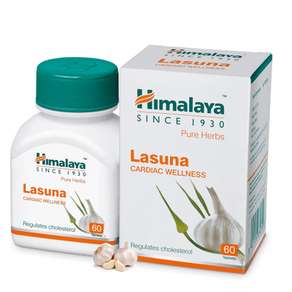Buy Himalaya Wellness Pure Herbs Lasuna Cardiac Wellness from DrMediCart, Ship from India to USA