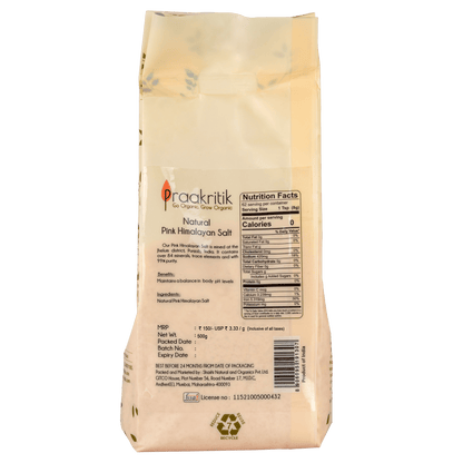 Praakritik Natural Himalayan Pink Salt