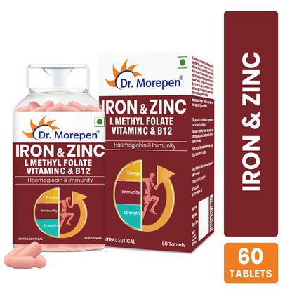 dr morepen iron zinc tablets
