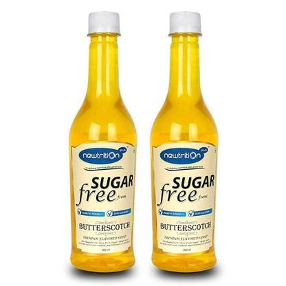 Newtrition Plus Butterscotch Sgar Free Syrup