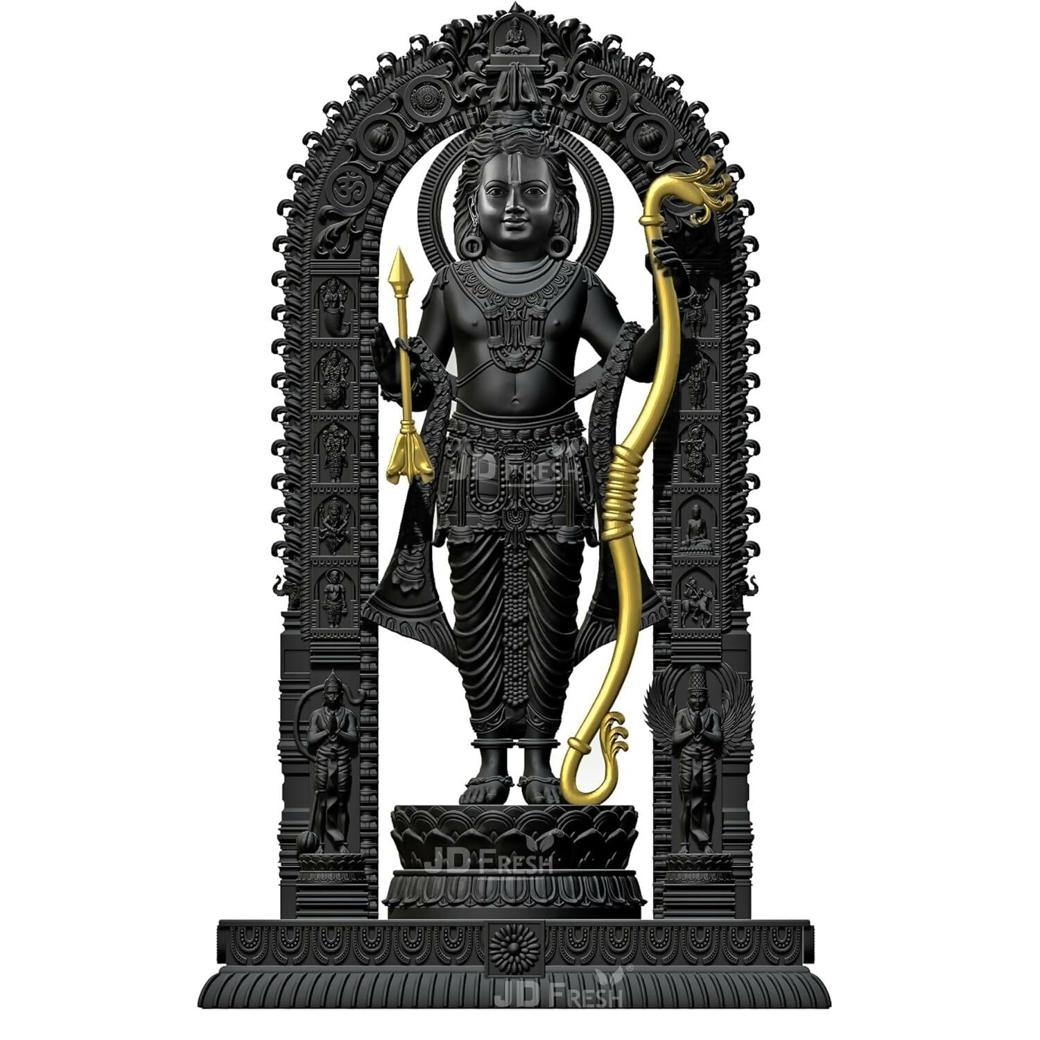 Buy Jd Fresh Shree Ram Lalla Murti In Ayodhya Mandir Ramlalla Temple Idol
