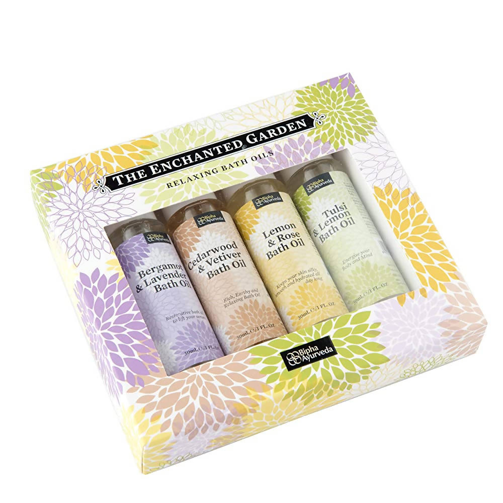 Bipha Ayurveda The Enchanted Garden Bath Oil Combo - DrMediCart