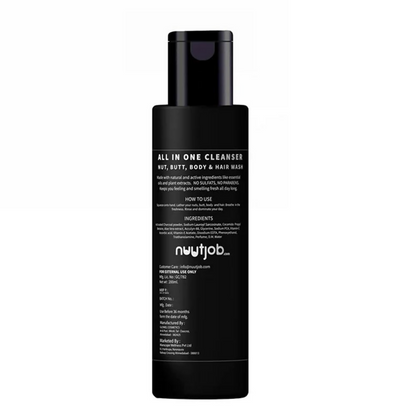Nuut Guard Nuutwash All-in-One Cleanser For Men Intimate Nut-Butt-Body & Hair Wash