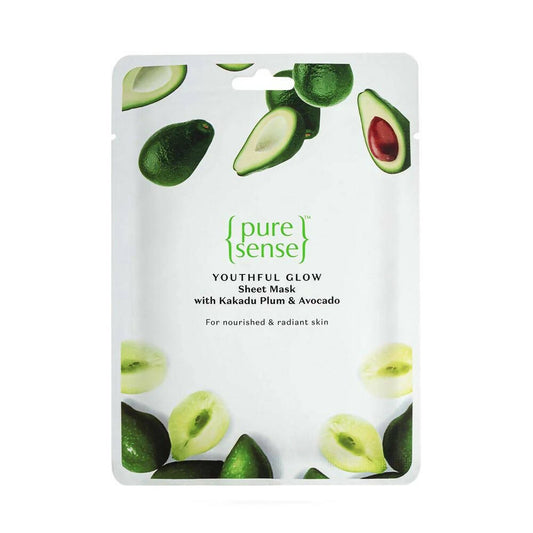 Buy Pure Sense Youthful Glow Sheet Mask with Kakadu Plum & Avocado from DrMediCart, Ship from India to USA