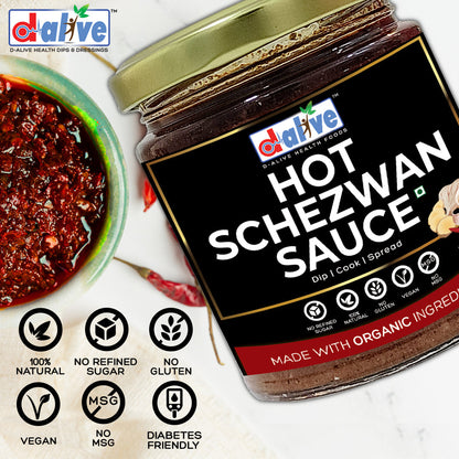 D-Alive Hot Schezwan Sauce - Drmedicart