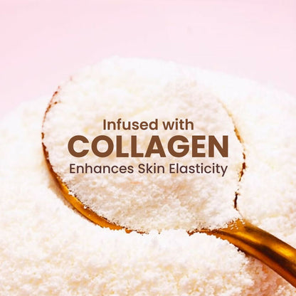 Wild Oak Candid Lemon Shea Butter Sugar Scrub with Niacinamide, Vegan Collagen & Peptides For Tan Removal & Smooth Skin