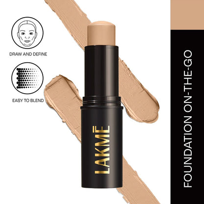 Buy Lakme Facelift Foundation Stick - Warm Natural from DrMediCart, Ship from India to USA