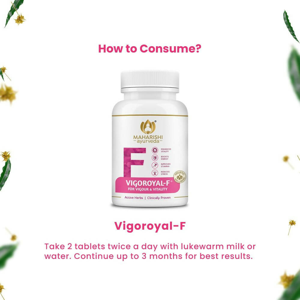 maharishi ayurveda vigoroyal f tablets for women