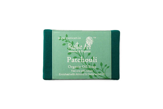 Buy Rustic Art Patchouli Organic Oil Soap from DrMediCart, Ship from India to USA