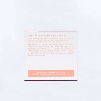 Dear Klairs Youthful Glow Sugar Mask