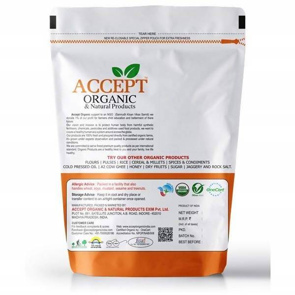 Accept Organic Wheat Daliya
