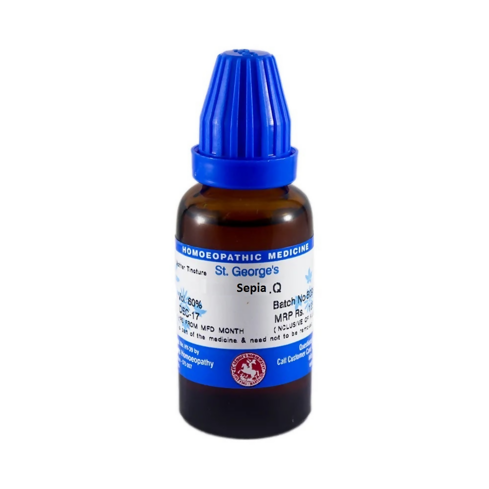 St. George's Homeopathy Sepia Mother Tincture Q