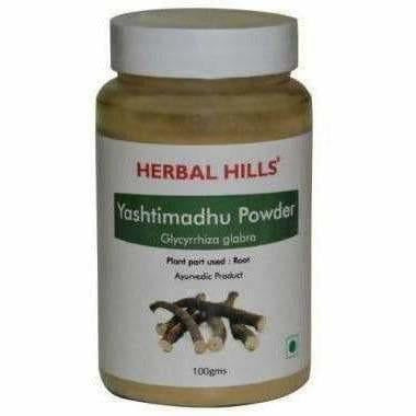 Buy Herbal Hills Ayurveda Yashtimadhu Powder from DrMediCart, Ship from India to USA