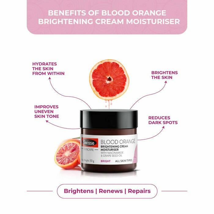 Swisse Blood Orange Brightening Cream Moisturiser - DrMediCart