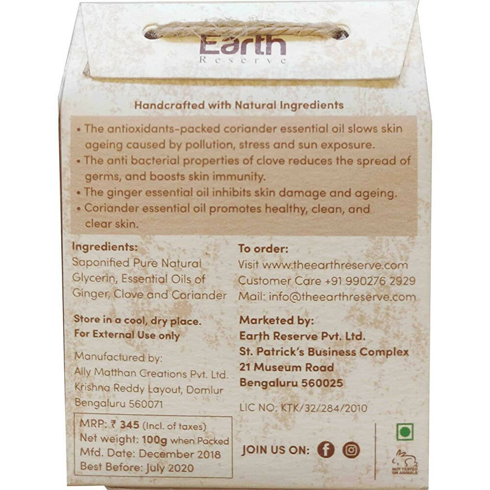The Earth Reserve Earthy Blends Natural Soap
