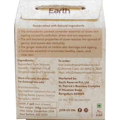 The Earth Reserve Earthy Blends Natural Soap