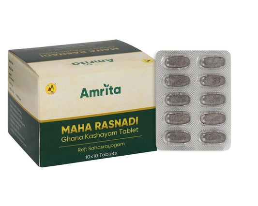 Buy Amrita Maha Rasnadi Ghana Kashayam Tablets from DrMediCart, Ship from India to USA