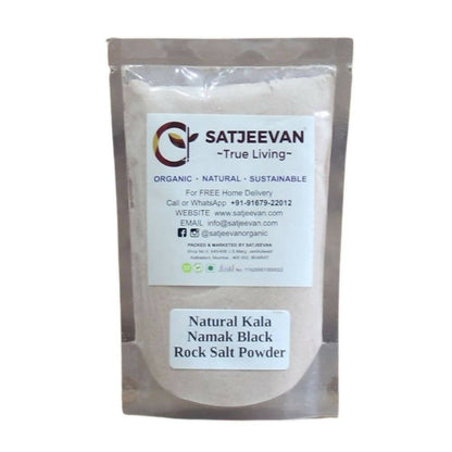 Satjeevan Natural Kala Namak Black Rock Salt Powder