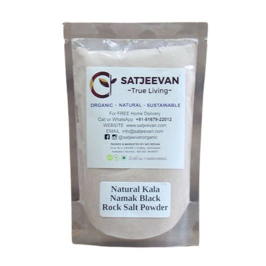 Satjeevan Natural Kala Namak Black Rock Salt Powder