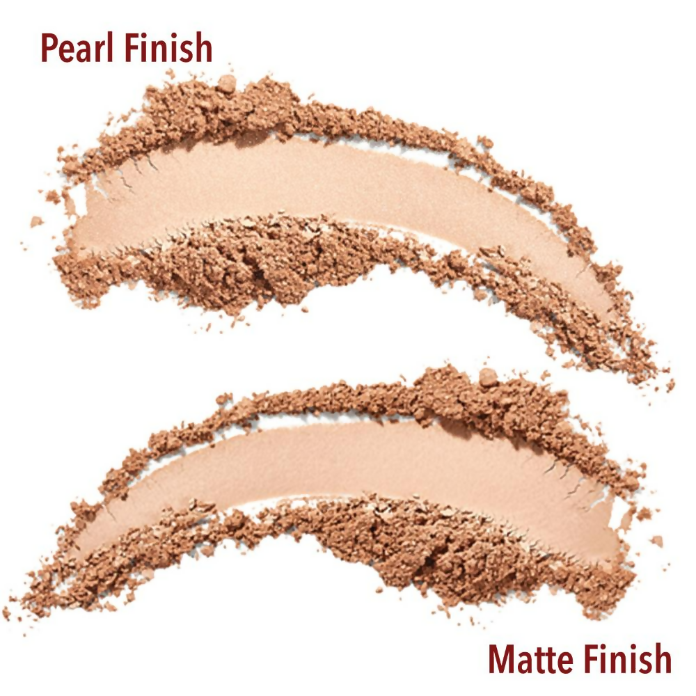 Blue Heaven 2-In-1 Matte + Pearl Compact Powder - Honey