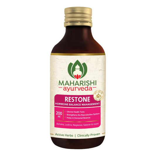 Buy Maharishi Ayurveda Restone Syrup For Healthy Periods from DrMediCart, Ship from India to USA