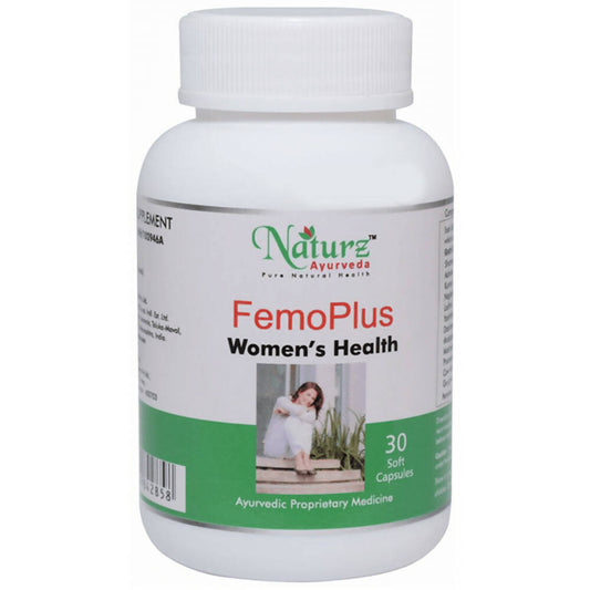 Naturz Ayurveda Femo Plus Women's Health Capsules