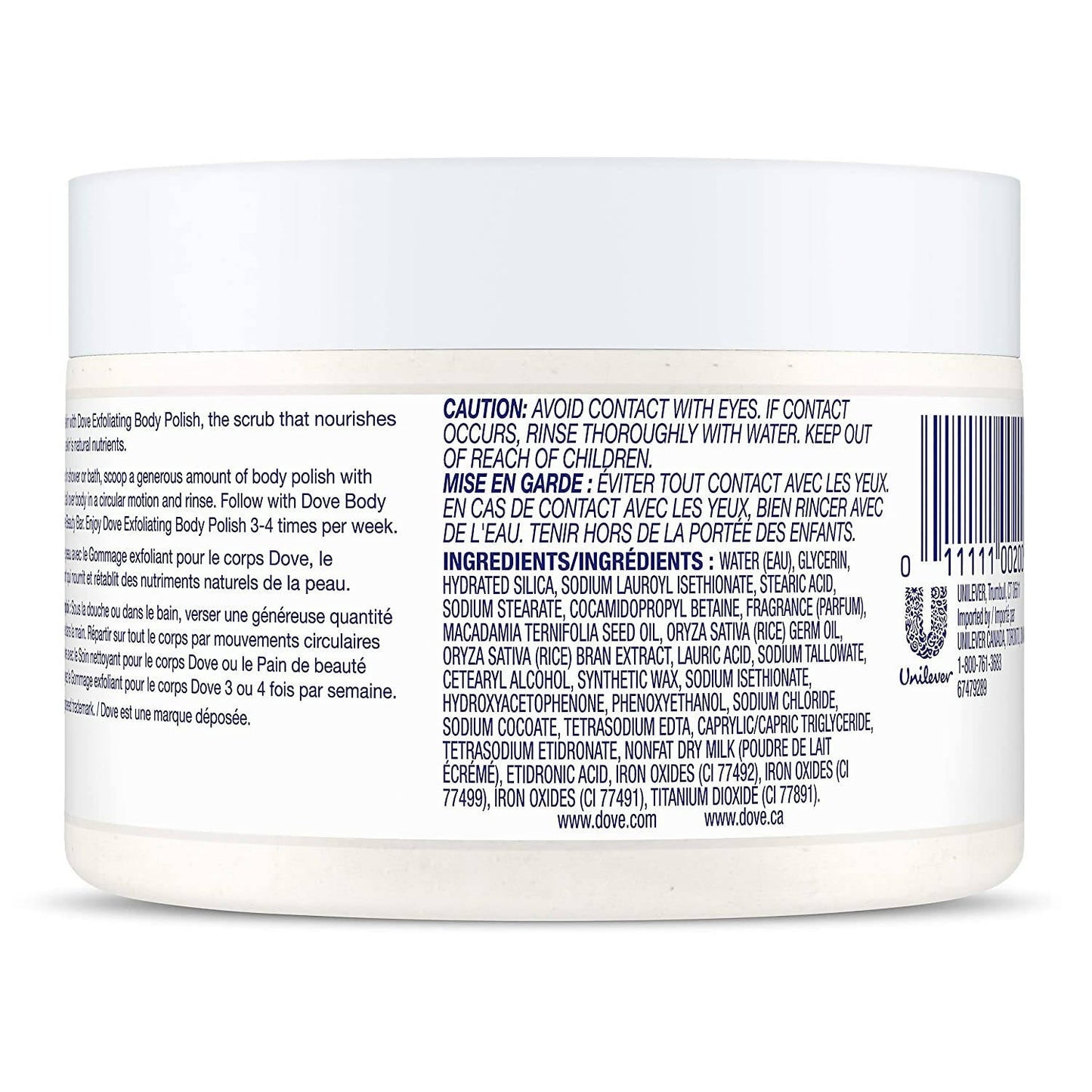 Dove Exfoliating Body Polish Scrub