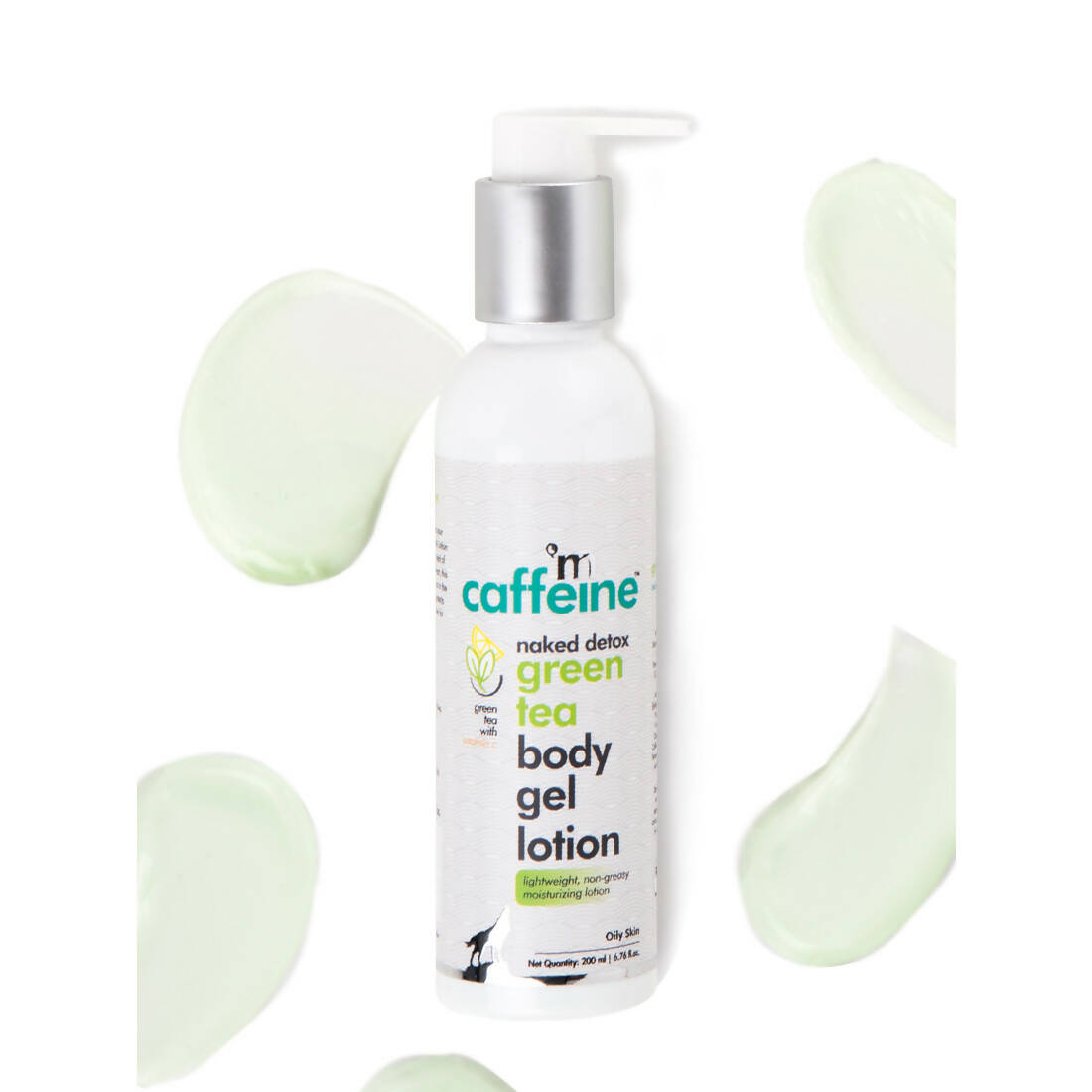 Buy mCaffeine Green Tea Body Gel Lotion Hydration | Oily Skin from DrMediCart, Ship from India to USA