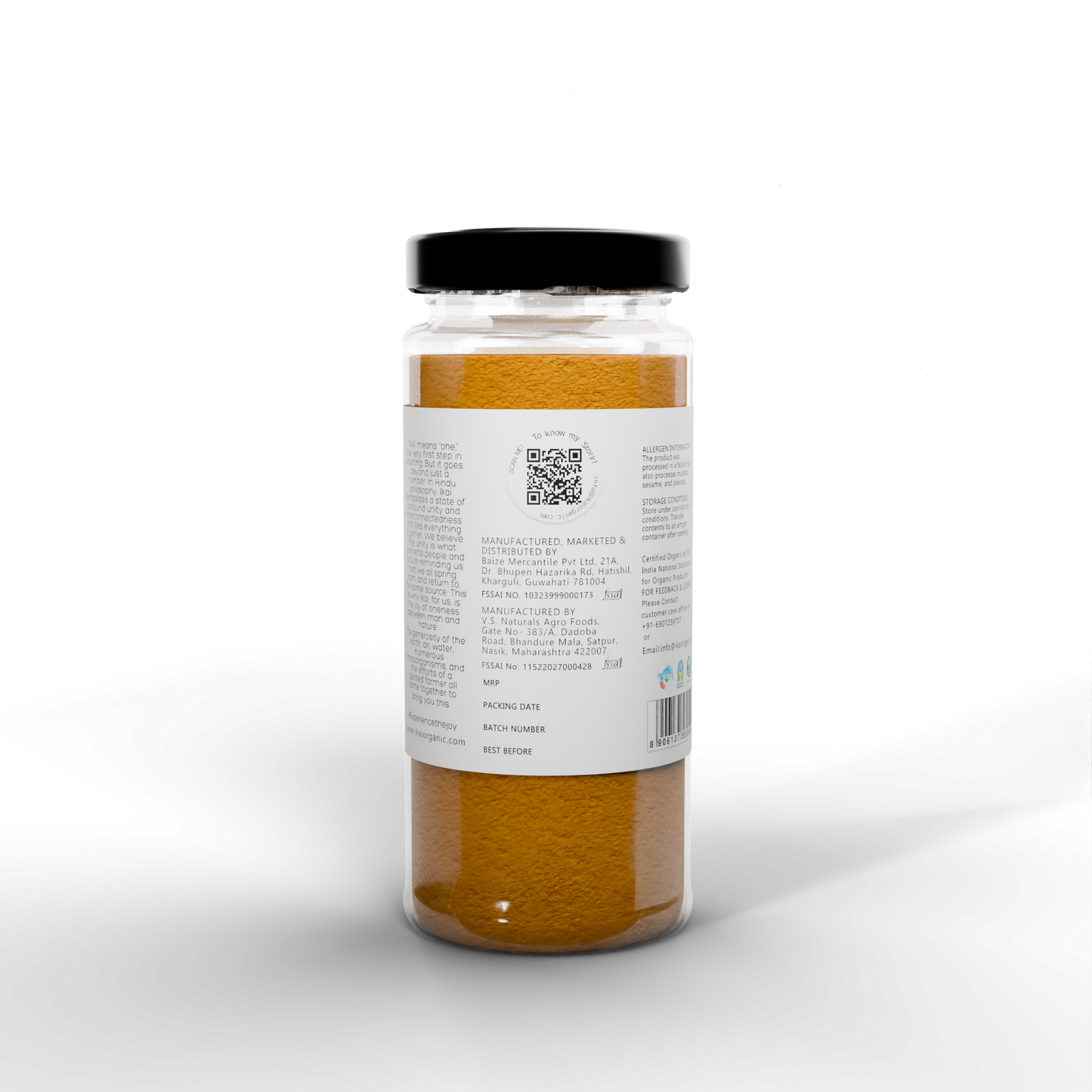 IKAI Natural Lakadong Turmeric