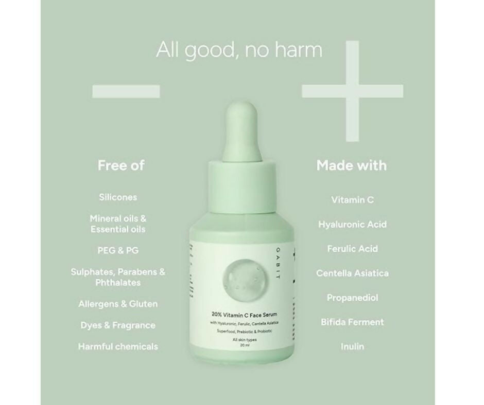 Gabit 20% Vitamin C Face Serum for Glowing Skin