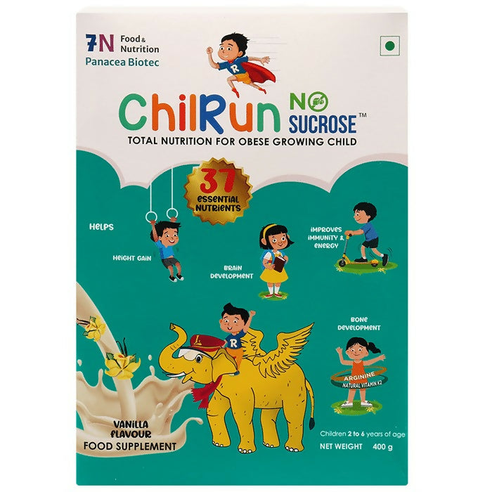 Chilrun No Sucrose 2+ Nutrition Drink For Children’s Growth and Development Vanilla
