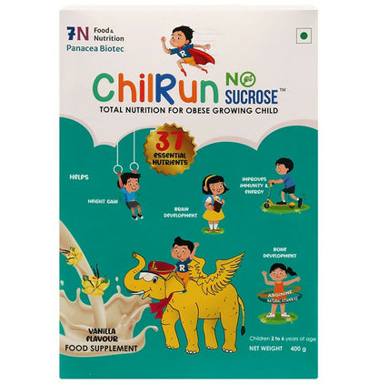 Chilrun No Sucrose 2+ Nutrition Drink For Children’s Growth and Development Vanilla