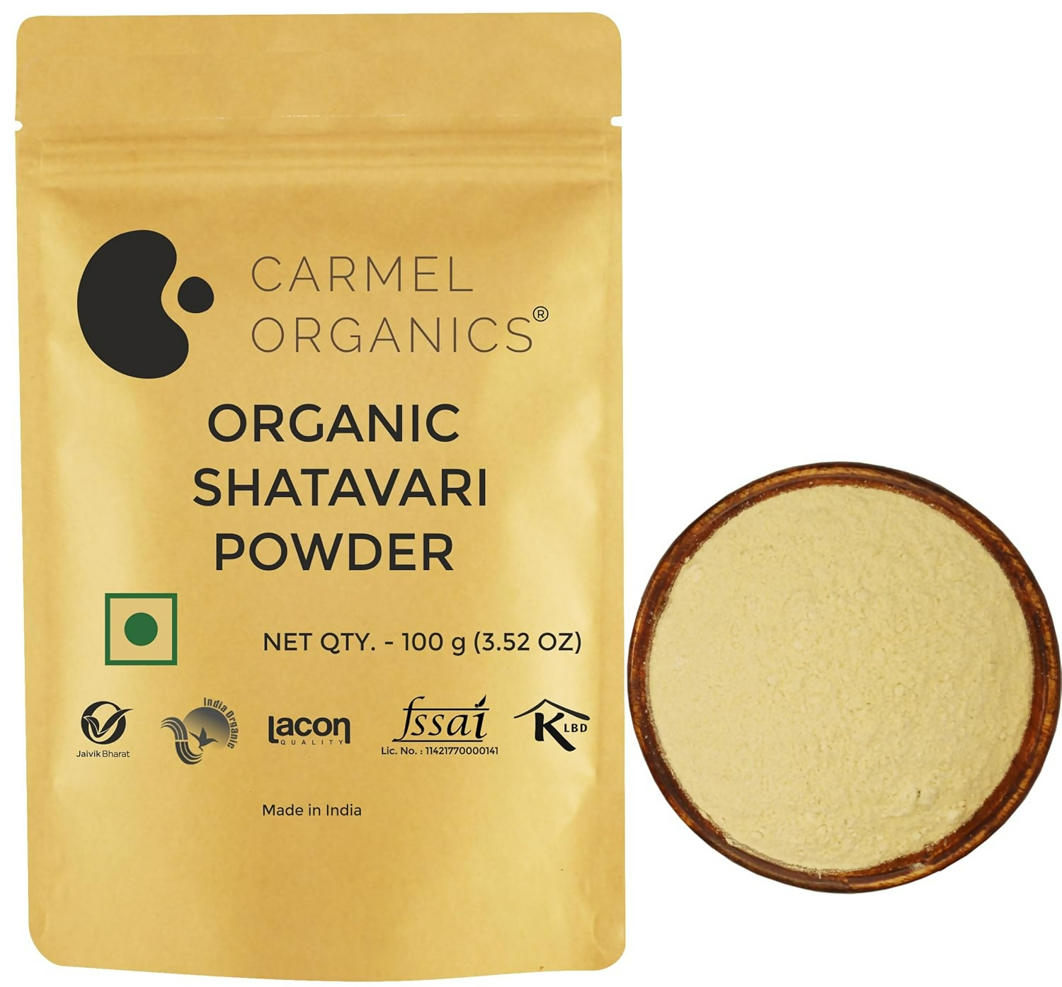 Carmel Organics Shatavari Root Powder