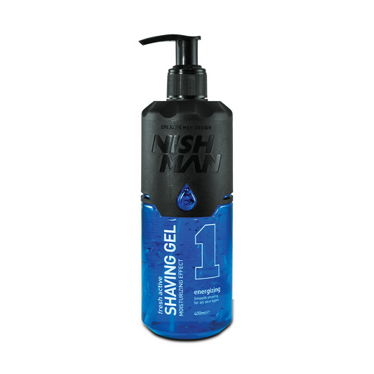 NishMan Fresh Active Energizing Shaving Gel Moisturizing