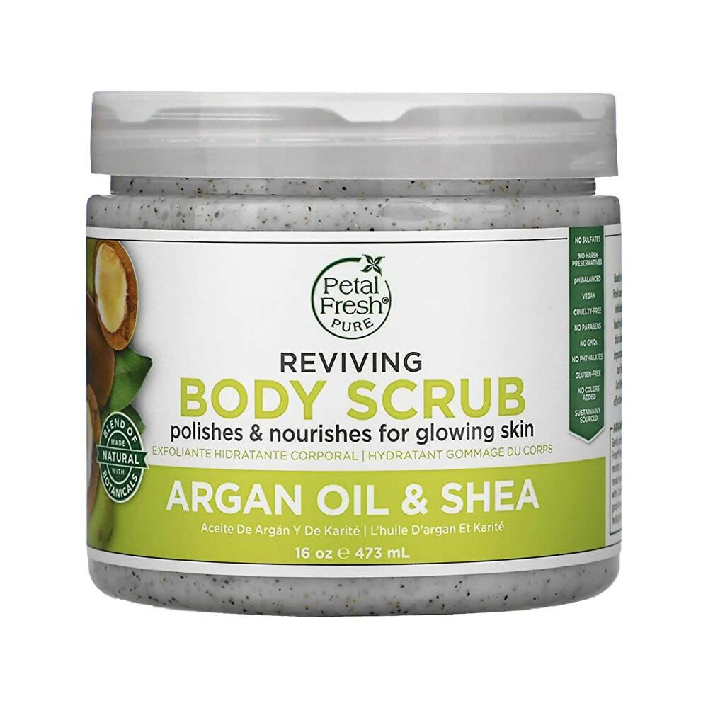 Petal Fresh Pure Reviving Argan Oil & Shea Body Scrub