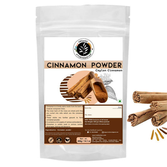 Buy Organic Ayurvedistan Ceylon Cinnamon Powder from DrMediCart, Ship from India to USA