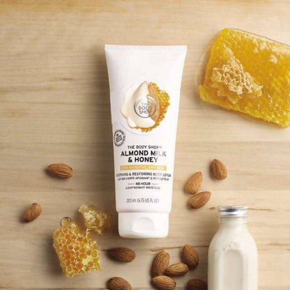 The Body Shop Almond Milk & Honey Soothing & Restoring Body Lotion - Drmedicart