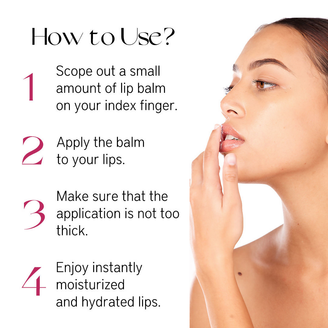 Nourish Mantra Beetroot Blast Lip Balm With SPF & Olive Oil For Soft & Moisturized Lips