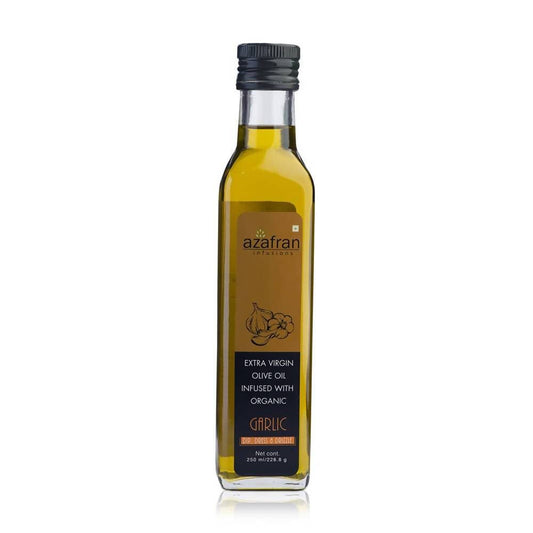 Azafran Infusions Garlic Infused Extra Virgin Olive Oil
